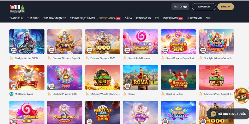 Kho game nổ hũ chất lượng với nhiều chủ đề phục vụ hội viên