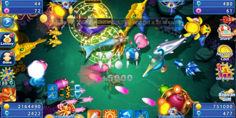 Web bắn cá đổi thưởng uy tín trang bị nhiều tính năng